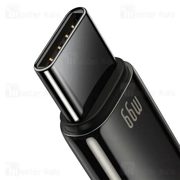 کابل ۱ متری USB به Type-C بیسوس مدل Baseus Tungsten Gold CATWJ-B01 - 2