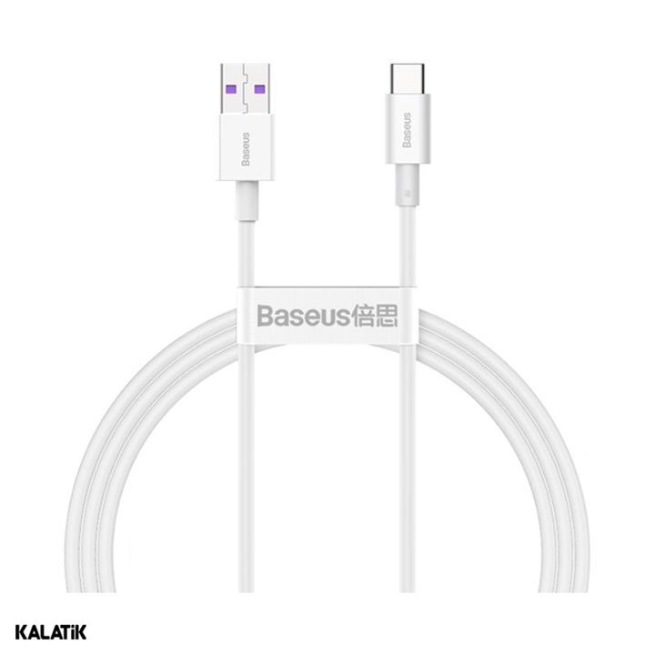 کابل فست شارژ USB به Type C بیسوس مدل CATYS-A02 طول دو متر Baseus CATYS-A02 Superior Series Fast Charging Data Cable USB to Type-C 2m