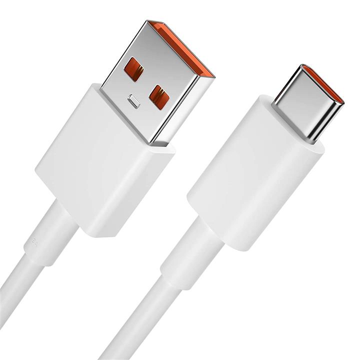 کابل تبدیل USB به USB-C شیائومی مدل 5A Fast طول 1 متر Xiaomi Usb to USB-c fast 5A Charge Cable 1M
