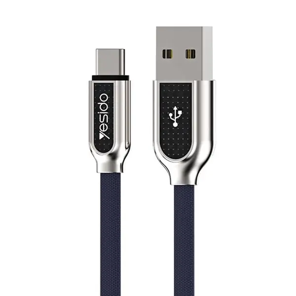 کابل تبدیل USB به USB-C یسیدو مدل CA-15 طول 1.2 متر - - 2
