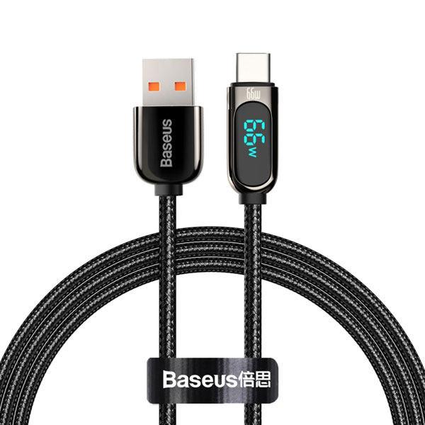 کابل تبدیل USB به USB-C باسئوس مدل CASX020001 طول 1 متر Baseus CASX020001 USB to Type-C Fast Charging Data Cable 1M