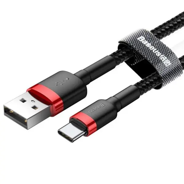 کابل تبدیل USB به USB-C باسئوس مدل CATKLF-B91 Cafule طول 1 متر -
