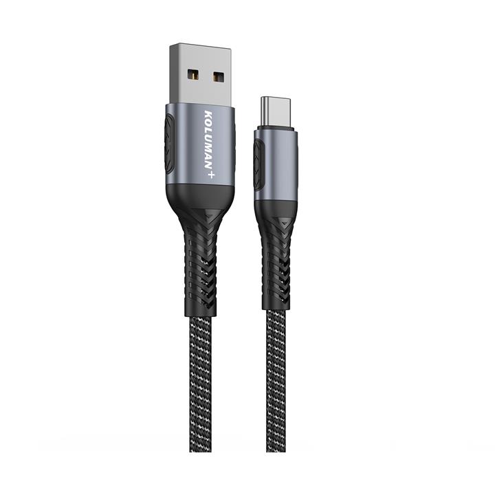 کابل تبدیل USB به USB-C کلومن پلاس مدل +K10 طول 1.5 متر -