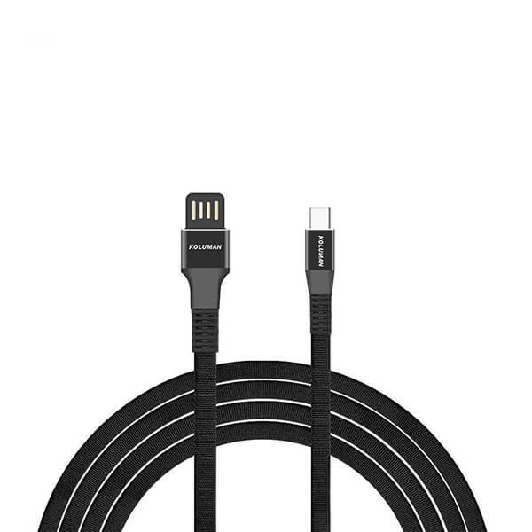 کابل تبدیل USB به USB-C کلومن مدل kd-13 طول 1 متر