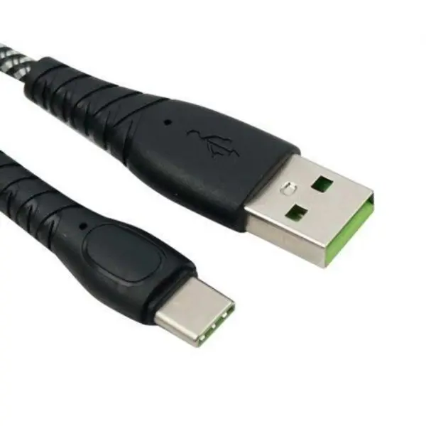 کابل تبدیل USB به USB-C -نقره ای تسکو مدل TC-C201 طول 1 متر - 2