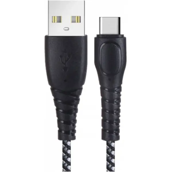 کابل تبدیل USB به USB-C -نقره ای تسکو مدل TC-C201 طول 1 متر - 3