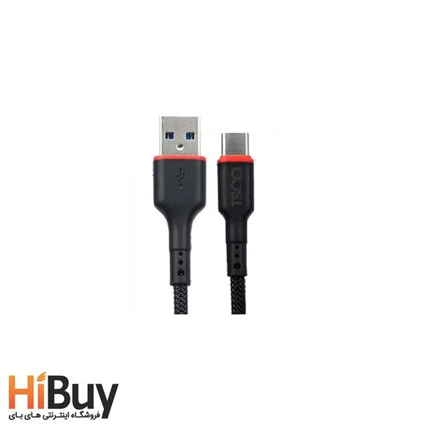 کابل تبدیل USB به USB-C تسکو مدل TCC105 طول 1 متر Tsco TCC105 USB-C to USB 1M - 2