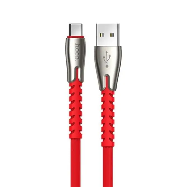 کابل تبدیل USB به USB-C هوکو مدل U58-3A طول 1.2 متر - - 5