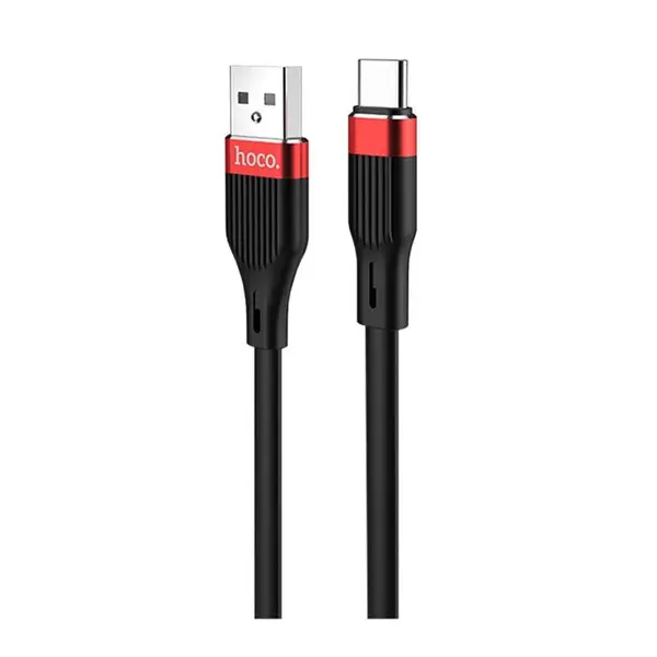 کابل تبدیل  USB به USB-C هوکو مدل U72 Silicone طول 1.2 متر -