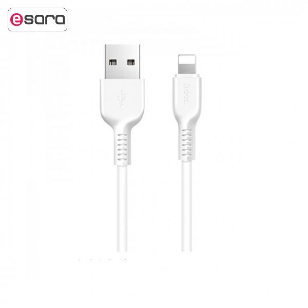 کابل تبدیل USB به لایتنینگ هوکو مدل X13 طول 1 متر -