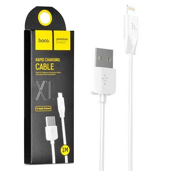 کابل تبدیل USB به لایتنینگ هوکو مدل X1 Rapid به طول 1 متر Hoco X1 Rapid USB To Lightning Cable 1m