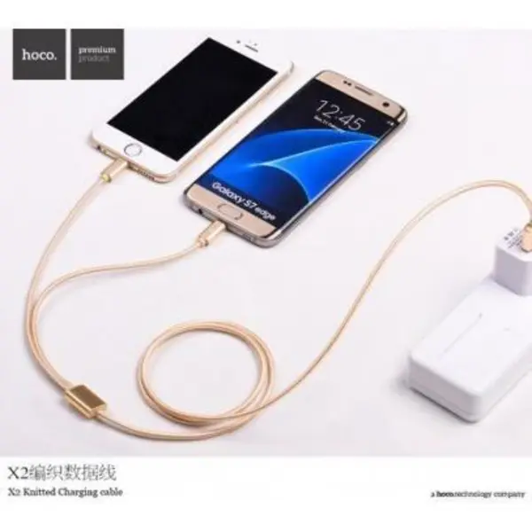 کابل تبدیل USB به لایتنینگ هوکو مدل X2 Rapid به طول 1 متر Hoco X2 Rapid USB To Lightning Cable 1m