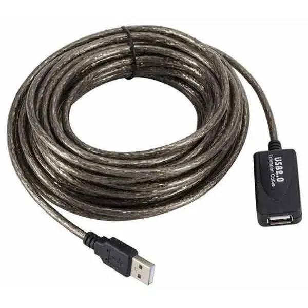 10m P-NET کابل پرینتر برددار USB پک درجه P-NET USB 2.0 Extender Cable -10m - 3