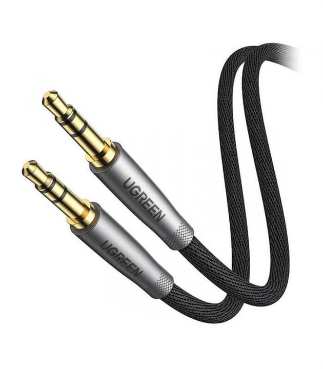 کابل 1 به 1 صدا استریو 3.5 میلی متر (AUX) یوگرین AV150 طول 1 متر Ugreen AV150 3.5mm Stereo Plug To 3.5mm Stereo Plug Cable