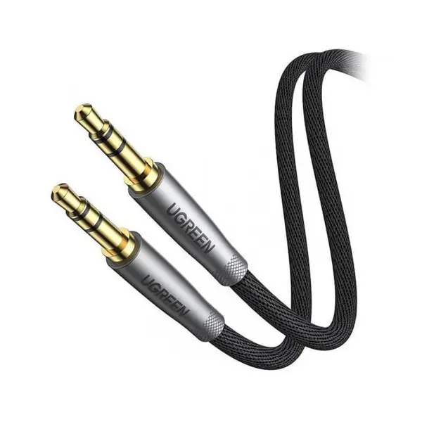 کابل 1 به 1 صدا استریو 3.5 میلی متر AUX یوگرین AV150 طول 1 متر Ugreen AV150 3.5mm Stereo Plug To 3.5mm Stereo Plug Cable - 3