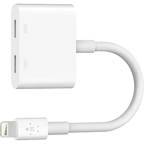 مبدل 1 به 2 لایتنینگ بلکین مدل F8J198BT طول 0.14 متر