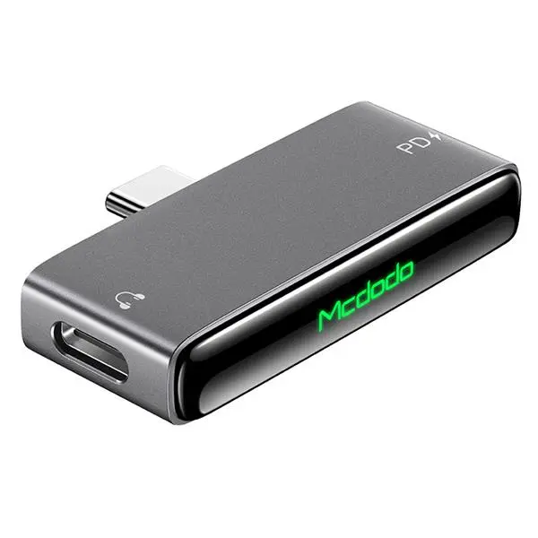 مبدل 1 پورت تایپ سی به 2 پورت تایپ سی مک دودو MCDODO CA-7670 Type-C to dual Type-C Converter