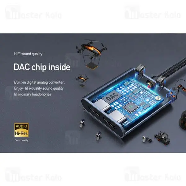 کابل تبدیل 1 به 2 Type C مک دودو Mcdodo CA-7550 Type C to Dual Type C Adapter توان 60 وات... - 3