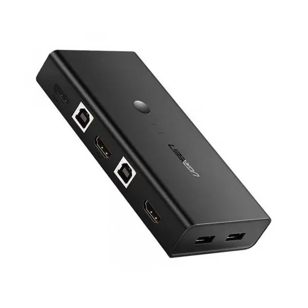 کابل و مبدل کی وی ام سوئیچ 2 پورت HDMI یوگرین CM200 - 5