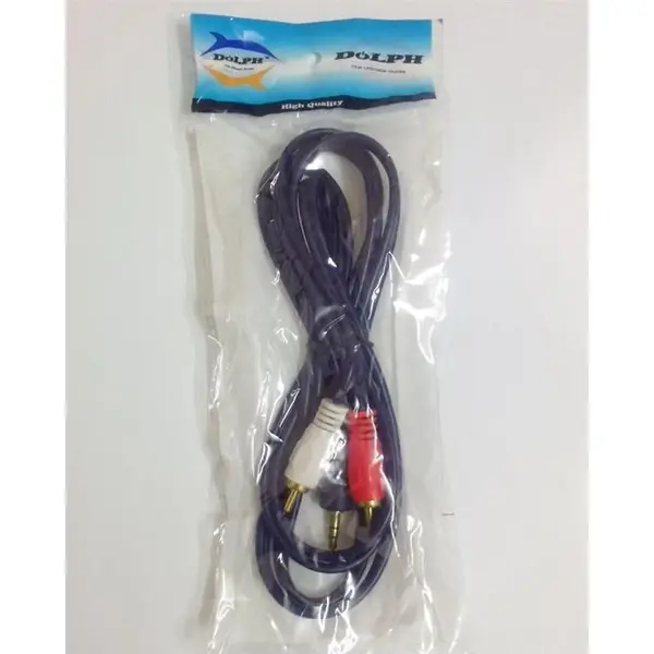 کابل تبدیل جک 3.5 میلی متری به RCA Stereo یوگرین مدل AV102 UGREEN AV102 3.5mm to RCA Stereo Cable - 3