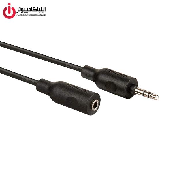 کابل افزایش طول 3.5 میلی متری فیلیپس مدل SWA2528W/10 به طول 1.5 متر Philips SWA2528W/10 Extension Cable 1.5m