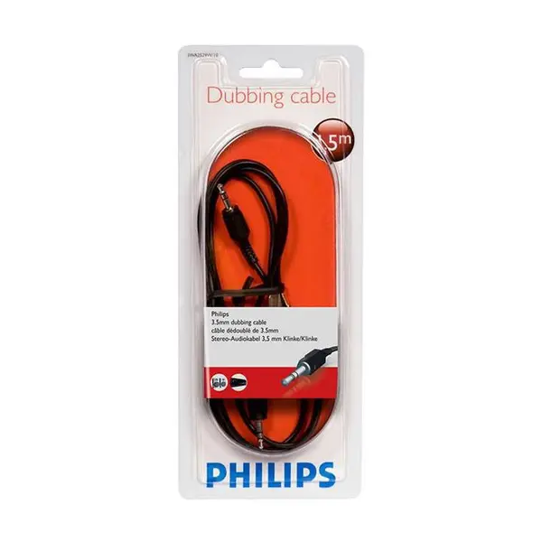 کابل انتقال صدا 3.5 میلی متری فیلیپس مدل SWA2529W/10 به طول 1.5 متر Philips SWA2529W/10 3.5mm Audio Cable 1.5m - 2