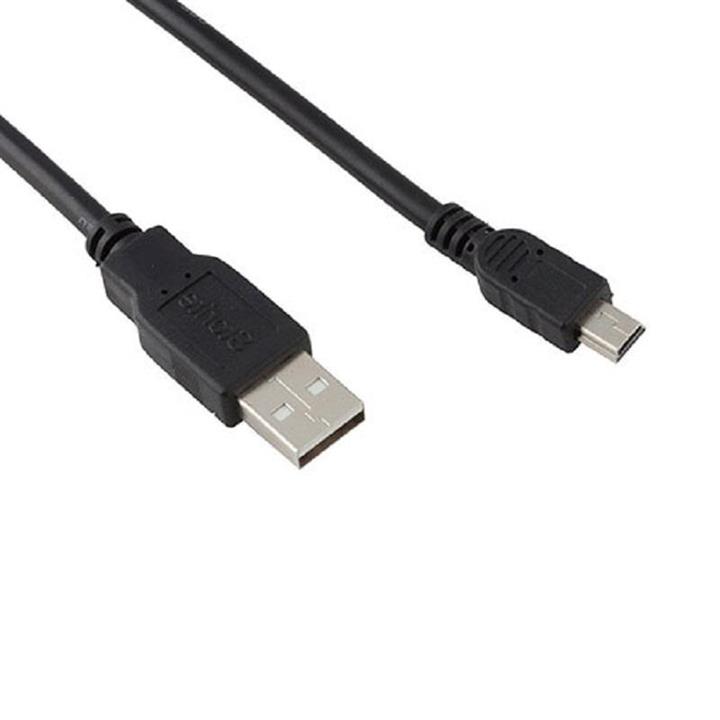 کابل تبدیل مینی یو اس بی دوربین 5 پین به یو اس بی 0.2 فرانت 1.5 متر Faranet FN-U25C15 USB AM TO Mini 5Pin Cable 1.5 m