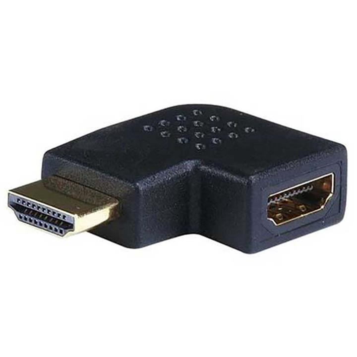 تبدیل کانکتور 90 درجه برل HDMI نر به HDMI ماده برند فرانت مدل FN-HAF90                                           Faranet FN-HAF90 HDMI Male To Female Angle 90 Barrel Connector