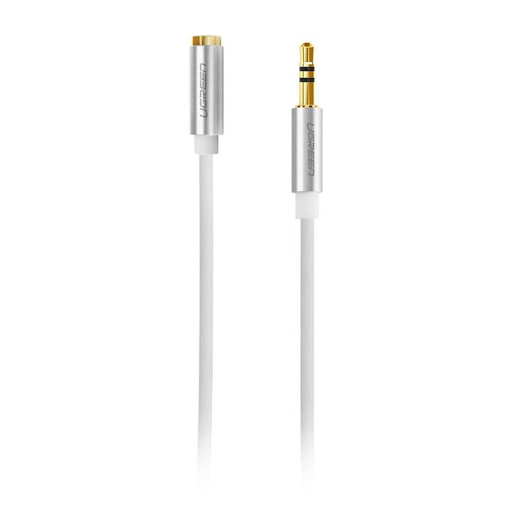 کابل افزایش طول AUX یوگرین مدل AV118 طول 2 متر Ugreen Av118 3.5mm Stereo HeadPhone Extension Cable 2m