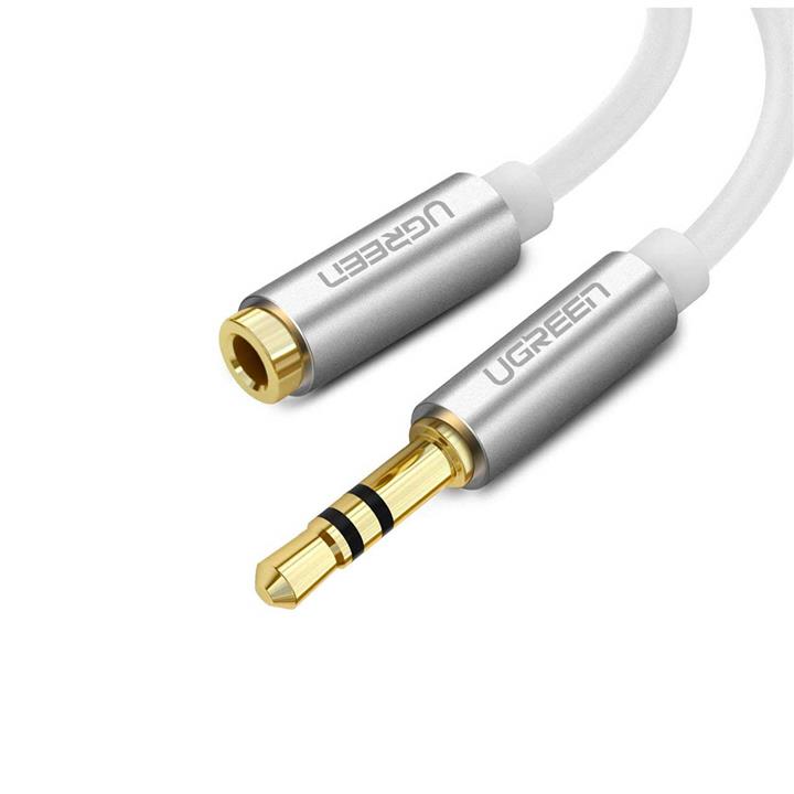 کابل افزایش طول AUX یوگرین مدل AV118 طول 2 متر Ugreen Av118 3.5mm Stereo HeadPhone Extension Cable 2m