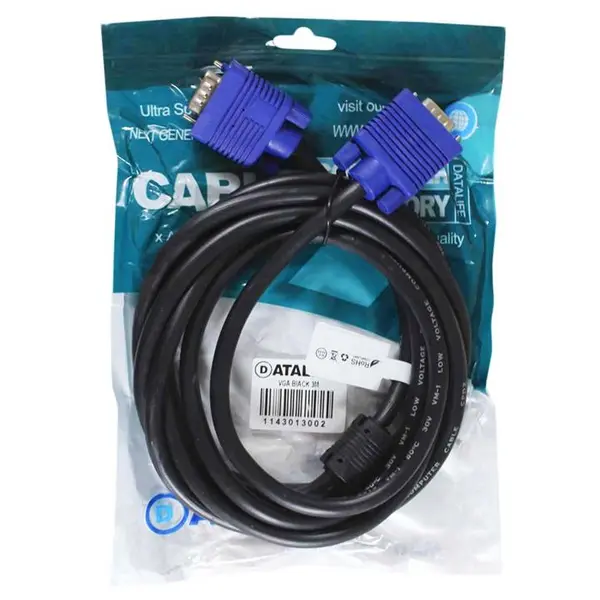 کابل DataLife VGA 1.5m پک ساده VGA cable 15m Datalife