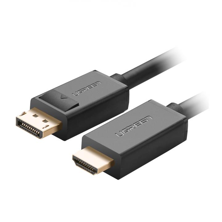 کابل تبدیل DisplayPort به HDMI یوگرین مدل DP101 طول 1.5 متر Ugreen DP101 DisplayPort to HDMI Cable 1.5m