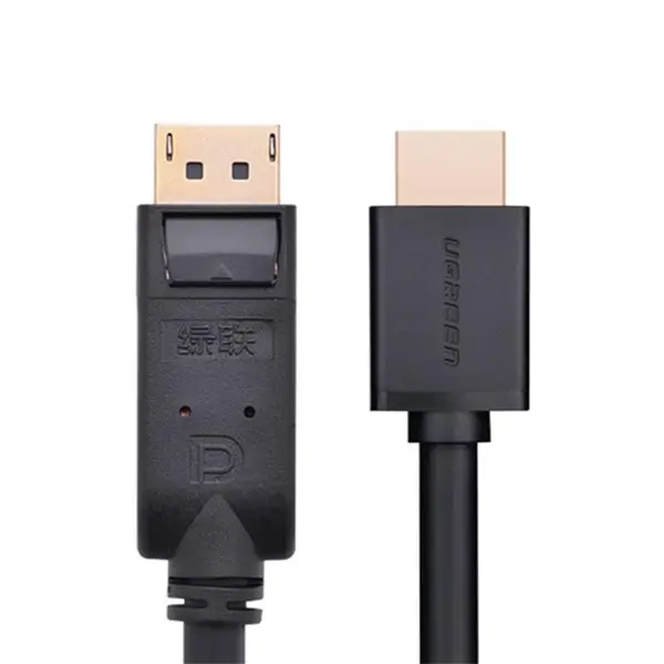 کابل تبدیل DisplayPort به HDMI یوگرین مدل DP101 طول 1.5 متر Ugreen DP101 DisplayPort to HDMI Cable 1.5m - 5