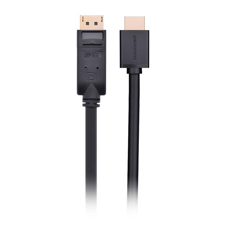 کابل تبدیل DisplayPort به HDMI یوگرین مدل DP101 طول 1.5 متر Ugreen DP101 DisplayPort to HDMI Cable 1.5m