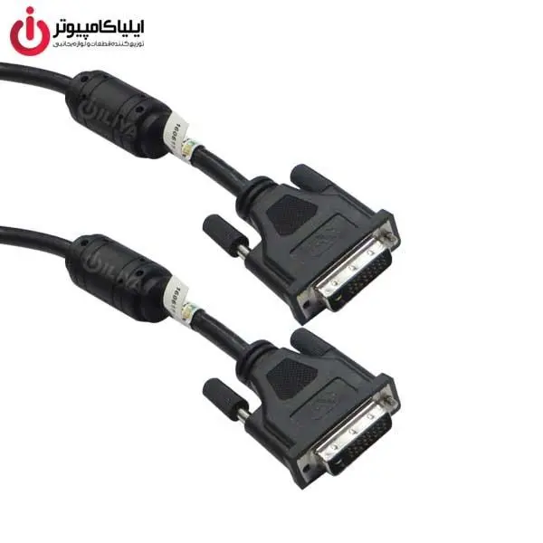 کابل DVI-I دو سر نر 5+24 پین فرانت به طول 1.5 متر کابل تصویر DVI-I Dual Link برند فرانت مدل FN-DCBI15 به طول 1.5 متر Faranet FN-DCBI15 DVI-I Dual Link Cable 1.5m - 5