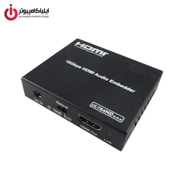 مبدل ادغام کننده صدا و تصویر HDMI 4K برند فرانت مدل Faranet FN-A210 - 4