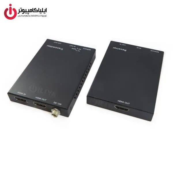 مبدل تقویت کننده طول HDMI تا 50 متر از طریق شبکه LAN برند فرانت مدل FN-H205 Faranet FN-H205 HDMI V2.0 Over CAT6 50m Extender With HDR10 - 4
