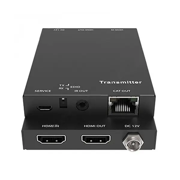 مبدل تقویت کننده طول HDMI تا 50 متر از طریق شبکه LAN برند فرانت مدل FN-H205 Faranet FN-H205 HDMI V2.0 Over CAT6 50m Extender With HDR10 - 2