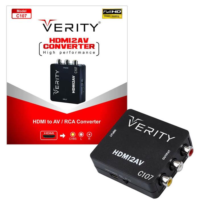 مبدل HDMI به AV وریتی مدل C107 -