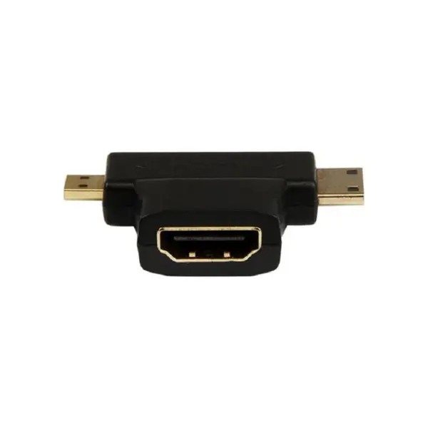 مبدل HDMI به mini HDMI و micro HDMI یوگرین مدل 20144 Ugreen 20144 HDMI To mini HDMI and micro HDMI Converter - 2