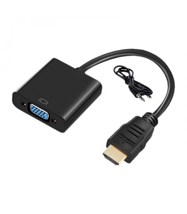 کابل و مبدل تبدیل HDMI به VGA همراه صدا وی نت