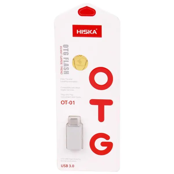 کابل و مبدل تبدیل Hiska OT-01 OTG Type-C