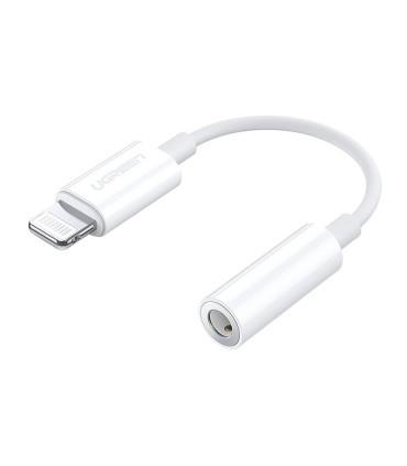 تبدیل Iphone Lightning به جک 3.5 میلی متر یوگرین US212 Ugreen  US212 Iphone Lightning To 3.5mm Female Aux Cable / 30759