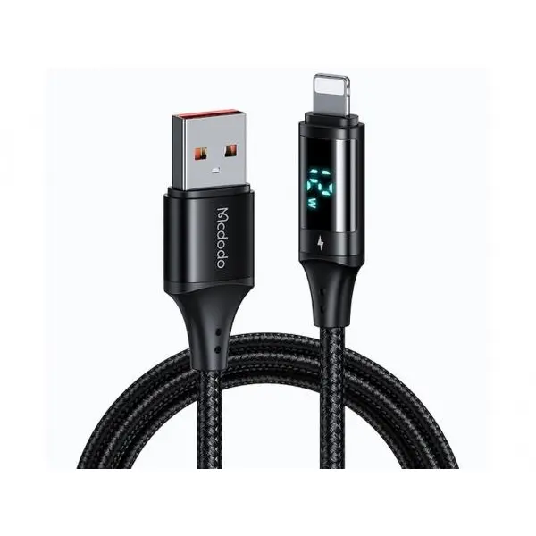 کابل لایتنینگ به یو اس بی مک دودو MCDODO CA-1060 Lightning Digital Display Fast Charging Data Cable