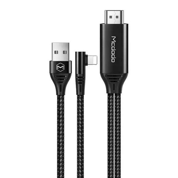 کابل مبدل لایتنینگ به اچ دی ام آی مک دودو Mcdodo CA-6400 Lightning to HDMI Data Cable 2m