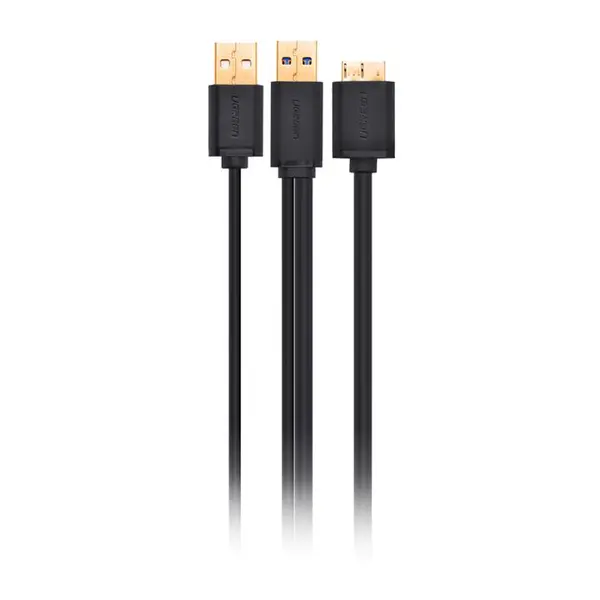 کابل تبدیل Micro-B به USB 3.0 و USB 2.0 یوگرین مدل US140-10382 طول 1 متر - 5
