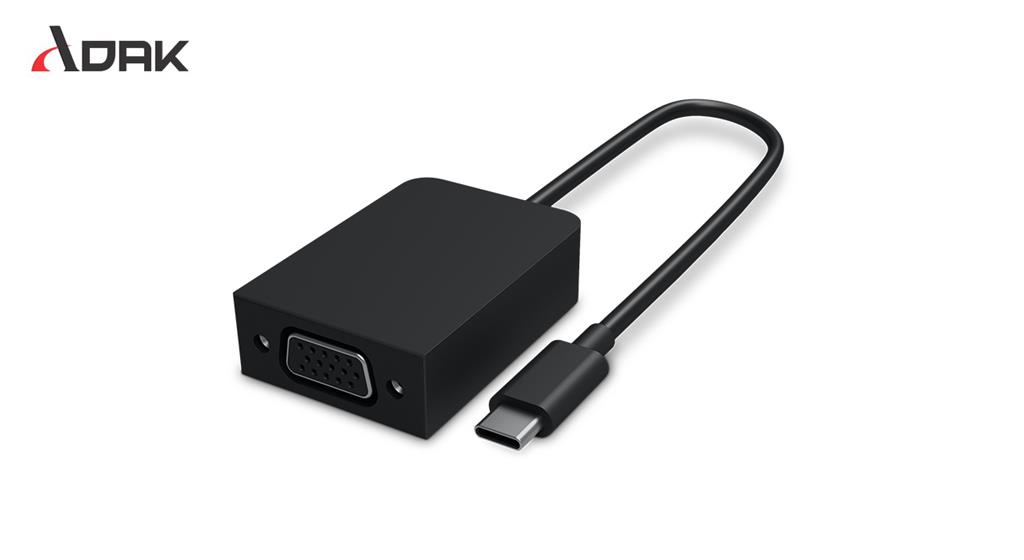 کابل و مبدل تبدیل مایکروسافت Microsoft Surface USB-C To VGA