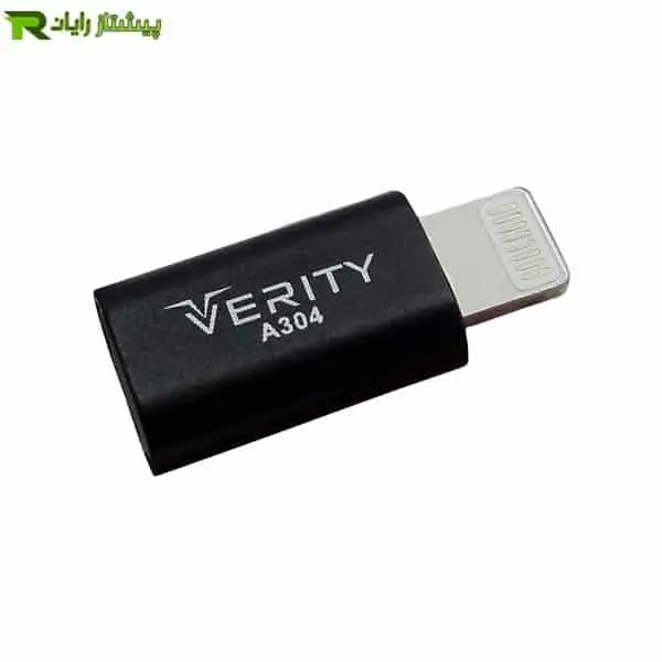مبدل لایتنینگ به microUSB وریتی مدل A 304 -