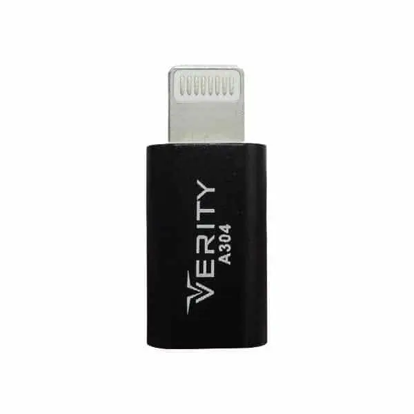 مبدل لایتنینگ به microUSB وریتی مدل A 304 -