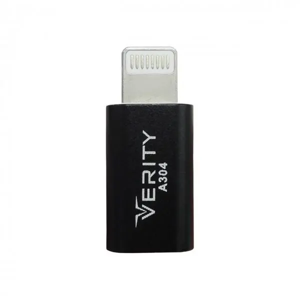 مبدل لایتنینگ به microUSB وریتی مدل A 304 -